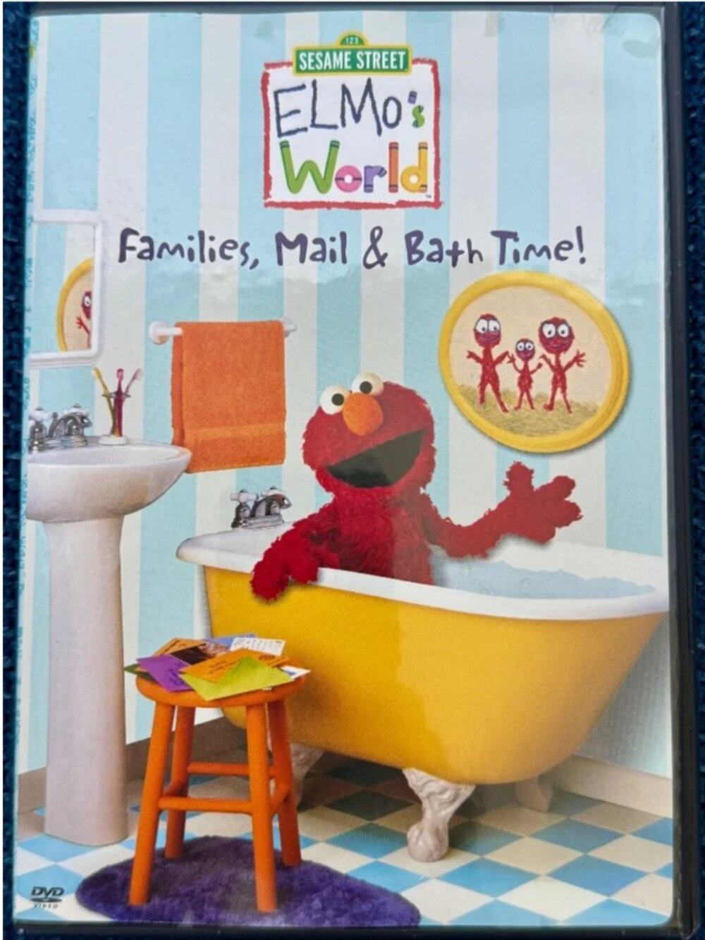 Sesame Street Elmo’s World DVD Families Mail Bath Time! Kids Children’s Show
